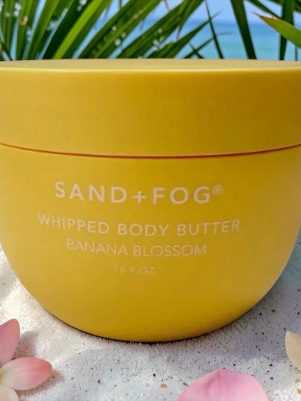 Sand + Fog Banana Blossom Whipped Body Butter — 16.9 oz